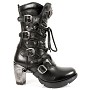 Boot M.TR003-S1 laars met zilveren hak e Boot M.TR003-S1 laars met zilveren hak e
